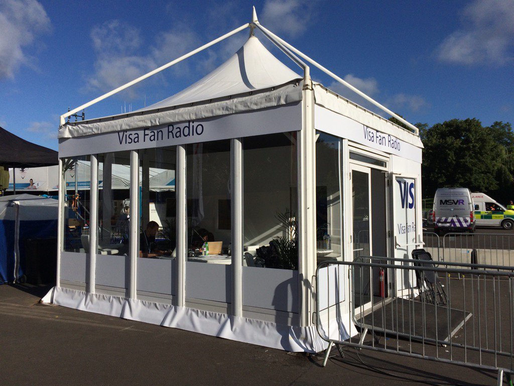 A Super Saturday in Battersea Park for Visa Fan Radio at the 2016 Visa London ePrix!