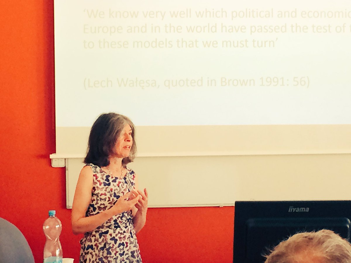 GElgenius's tweet photo. #AnneWhite great talk on social remittances @IMISCOE #IMISCOEPrague https://t.co/hkeJTEZVBT