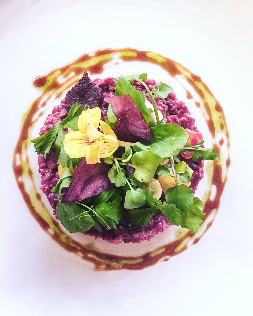 #CulinaryArt,gastronomical journey, passion, &amp; nourishment on a plate. Did someone say #lunch?#PlantBased 🍽