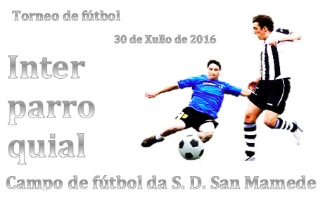 AbeRendo's tweet photo. nin #EURO2016 nin #CopaAmericaCentenario, 30 de Xullo é o #Interparroquial no campo de fútbol do S. Mamede #lumeeeee https://t.co/TUy8N6Xrqq