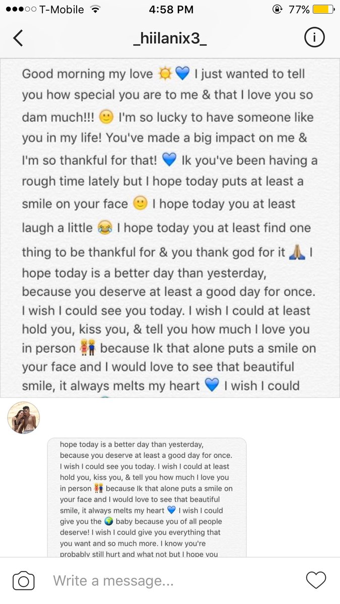 TitoKSene's tweet photo. You always know how to make me smile 😌💙 @_shyannnn26 https://t.co/2oUw7SFUBc