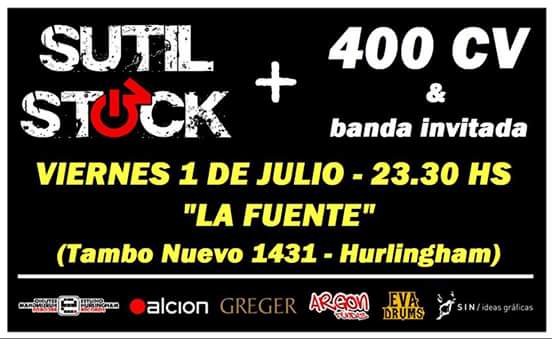SutilStock's tweet photo. En un rato arrancamos... te lo vas a perder? 😉 https://t.co/D9sxtQK62F