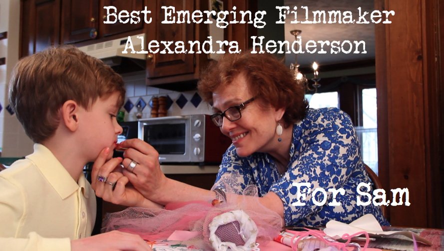 Flicks4ChicksMA's tweet photo. Congratulations to Alexandra Henderson one of our Best Emerging Filmmakers! #HerStoryOnFilm #Flicks4Chicks https://t.co/milRpuy8RJ