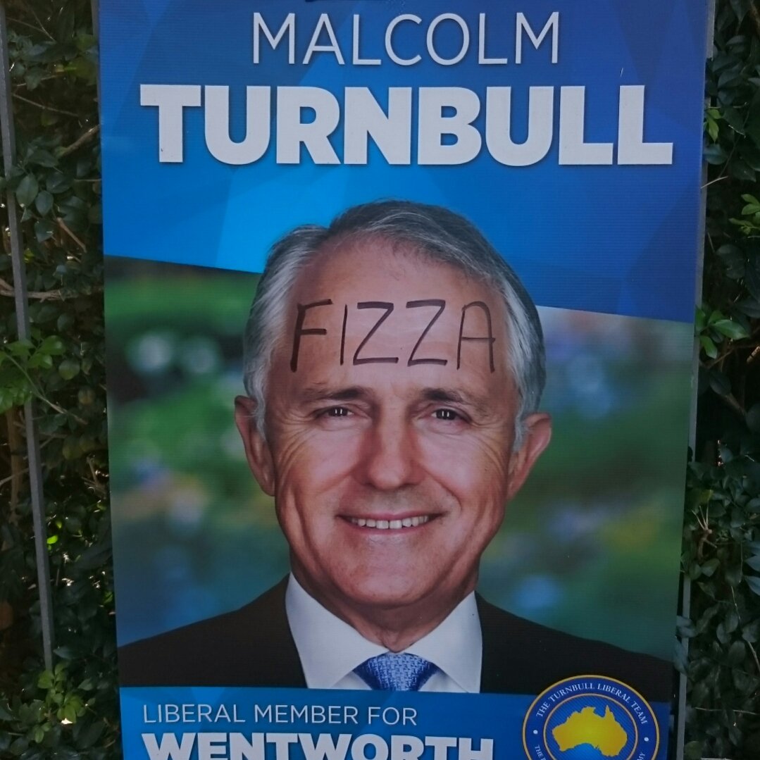 szekaichen's tweet photo. That @GetUp campaign has really caught on this election day. #ausvotes #myboothrules #democracysausage https://t.co/7CcUFJFHtJ