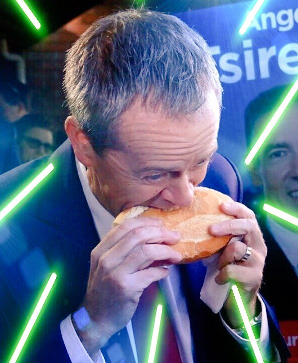 .@billshortenmp I'm also smashing sausages, but without the sauce coming out both ends #democracysausage #ausvotes