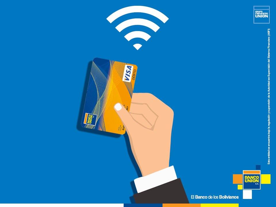 centralbolivia's tweet photo. Compras por Internet con la tarjeta de debito de https://t.co/76zePadYkR #BancoUnion #Comprasonline #e-commerce #U https://t.co/DJWHjWV7r1