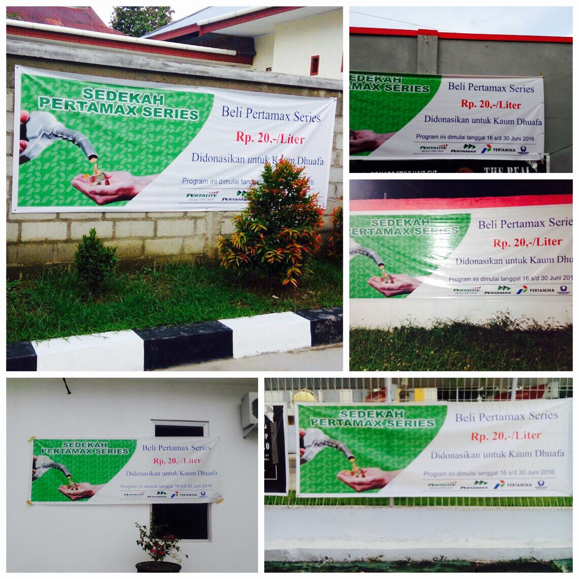dim_putra's tweet photo. Program "Sedekah Pertamax" wilayah Gorontalo,beli Pertamax Series, Rp20/L didonasikan ke kaum dhuafa @PertaminaMOR7 https://t.co/FtYnLXTRQn