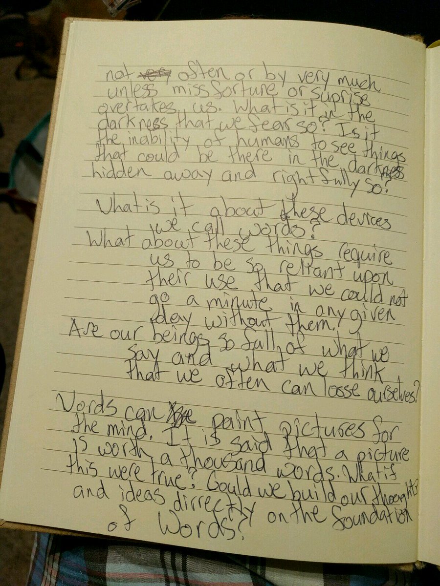 TheCubCaretaker's tweet photo. Long forgotten thoughts.. #OldJournal wrote a lot of this during a rough patch years back.. https://t.co/QHypHgGbzH