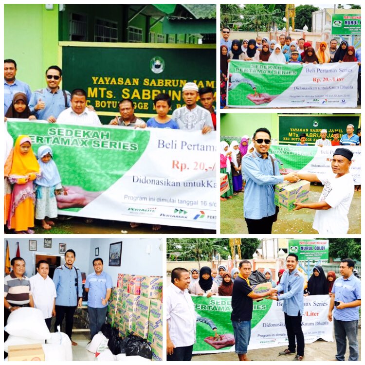 dim_putra's tweet photo. Dana program Sedekah Pertamax Series = Rp 24.820.000 &amp; telah dbagikan ke kaum dhufa dan panti asuhan @PertaminaMOR7 https://t.co/rPXrsSSqhf
