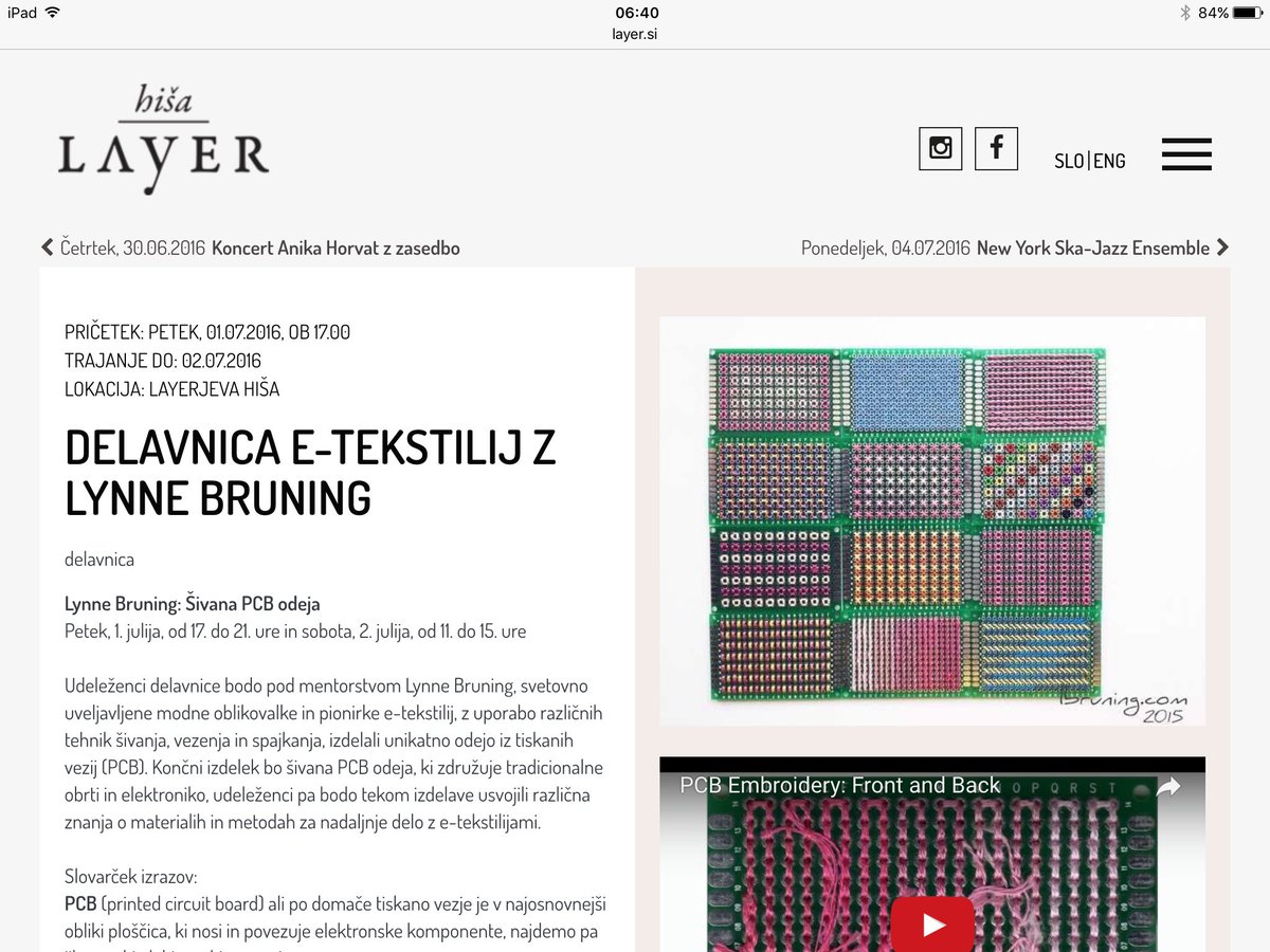 The eTextile Lounge tweet media