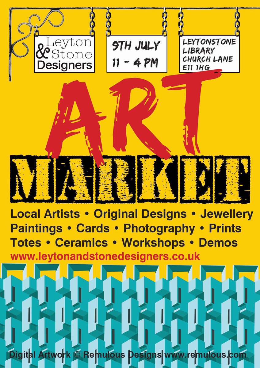 #Leytonstone Arts Trail starts today! Very excited to be part of it next Sat - In the meantime, so much to see....!