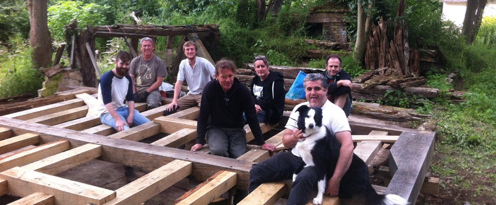 OBeeCIC's tweet photo. Day5 #timberframing #course FANTASTIC group great #learning impressive frame Big thanks to all epecially #RickLewis https://t.co/RR0hmMgzz9