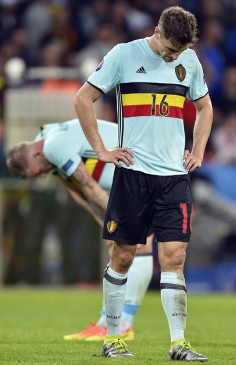 ThomMills's tweet photo. No word needed... Cruel deception. 
Thanks to all for the support! Belgians are the best! #meunier #TÔTOUTARD https://t.co/BrKgL6dGwC