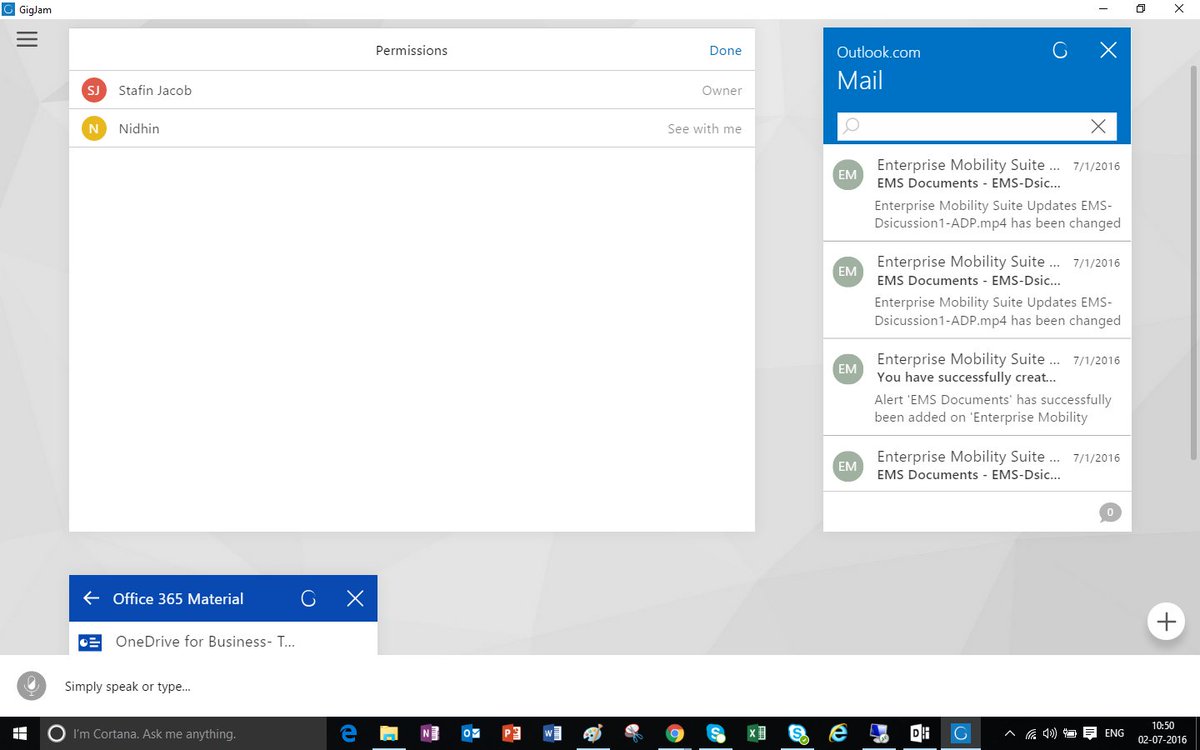 First Gig #Office365 #OneDrive #GigJam #OfficeGigjam #Microsoft
