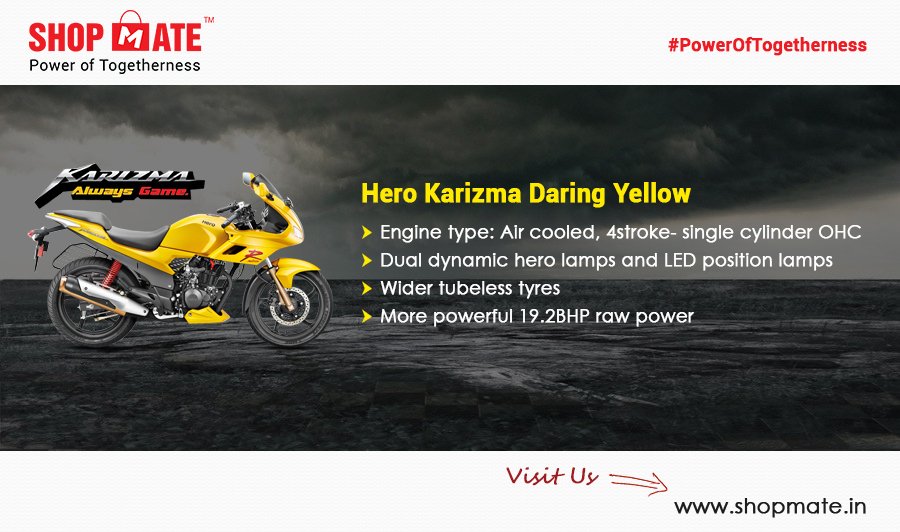 Shopmateweb's tweet photo. #HeroKarizma
BUY NOW- https://t.co/CRxVuOcq2d
#ShopMate #PowerOfTogetherness #EOI https://t.co/ouy4E7l8Dw