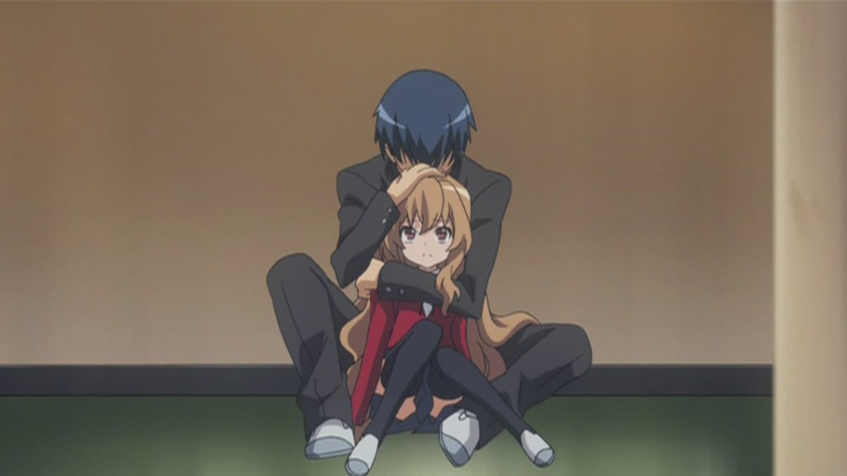 anime scenes 💕 on X: Taiga and Ryuuji (Toradora)   / X