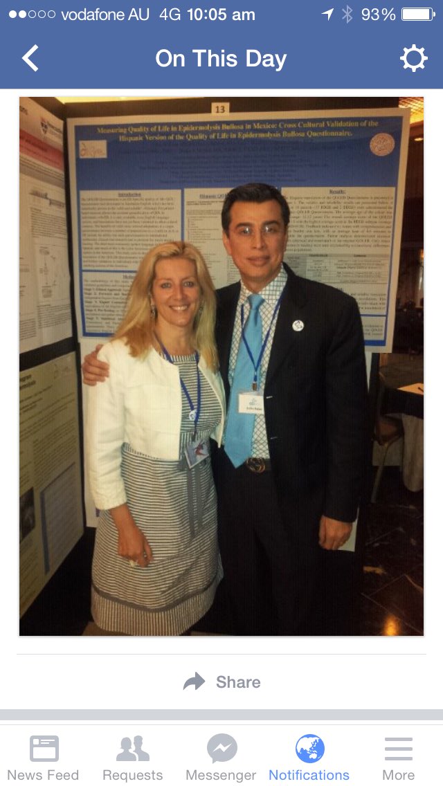 DedeeMurrell's tweet photo. Looking forward to the Mexican Derm Soc mtg in Mérida and our EB session invited by Julio Salas Alanis #intsocderm https://t.co/nfrbeurqrK