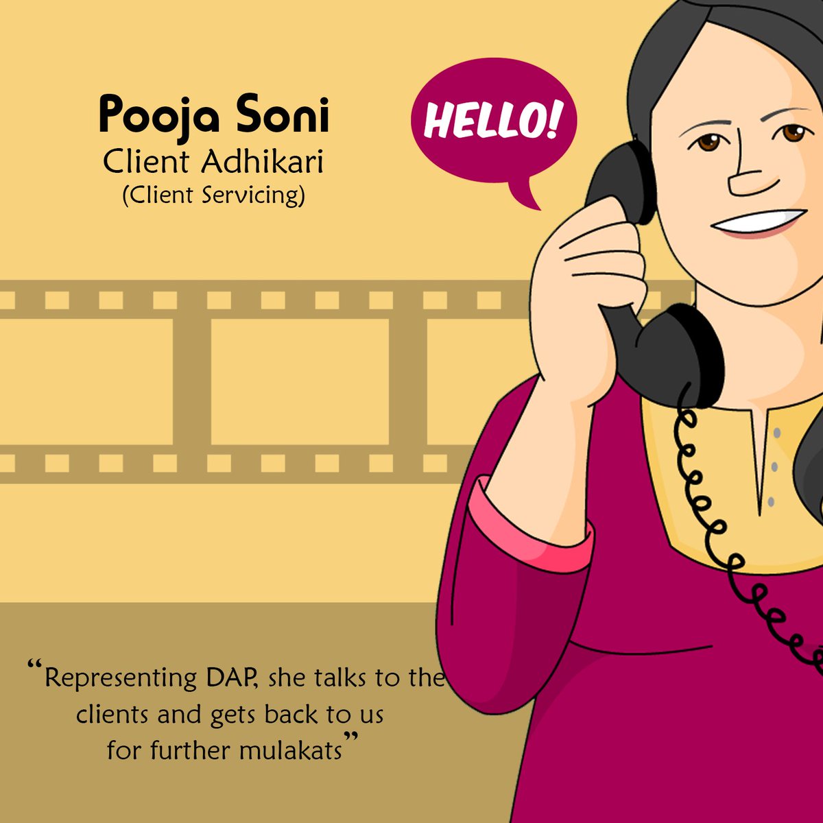 DAP_Ad_Agency's tweet photo. *Trin Trin**Trin Trin*
This is what our client adhikari does all day! :p
#CreativeCrew #ClientServicingExecutive https://t.co/trg5rJGO0G