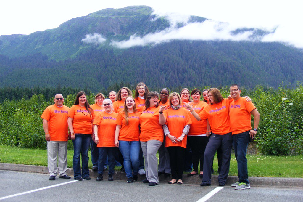 stjohn_c's tweet photo. #DeeStrong @oam_thd8939 @debbiesmckinley @SEricksonDavis Amazing Support @Juneau_SM @1LMicheleCary https://t.co/mix3g7bdDc