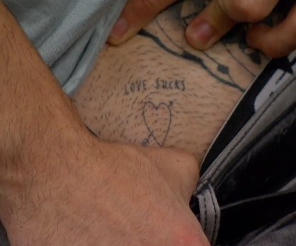 Bb Feeds Fairy On Twitter Paul S Pubes Tattoo You Re Welcome