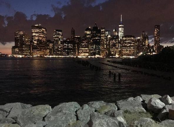 El skyline desde Brooklyn... Simplemente maravilloso!!!!