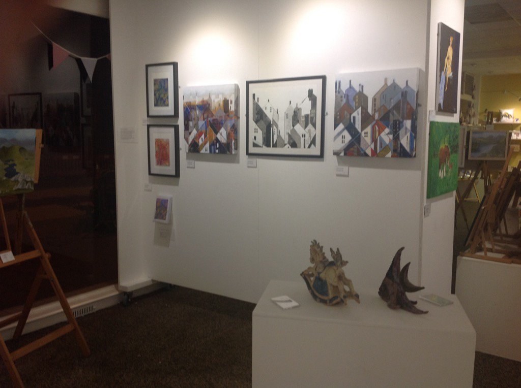 GalleryBlossoms's tweet photo. Ceredigion Art Society Exhibition Opens Today, pop in to see a wonderful celebration of local creativity. https://t.co/vDYhBBitTC