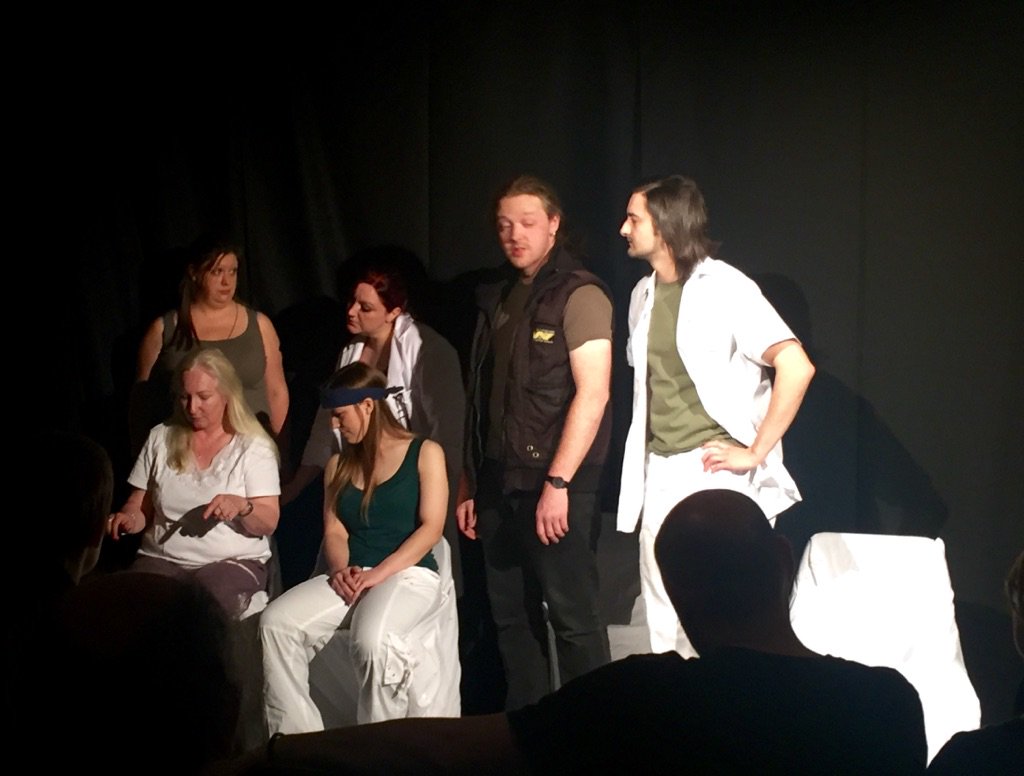 ShaftesburyArts's tweet image. #aliens onstage from @pdramatics @ShaftesburyArts for @ShaftsFringe