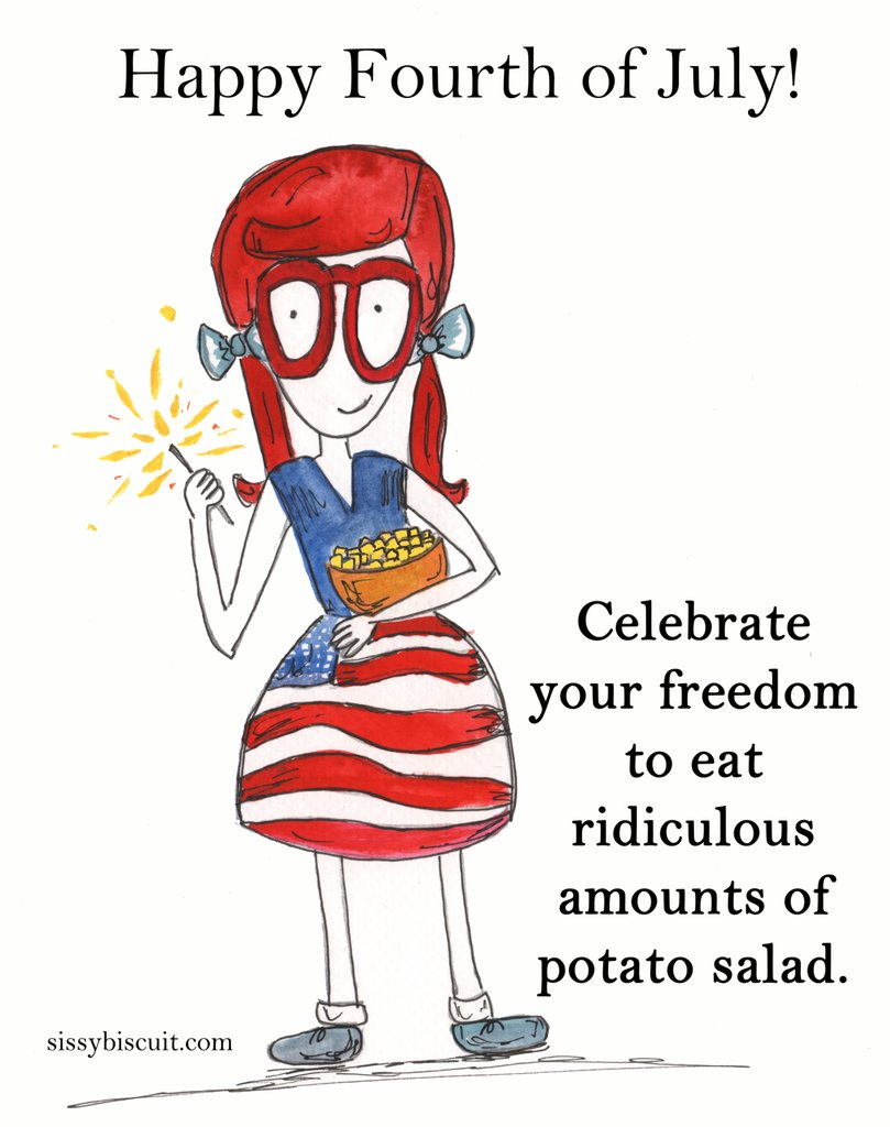 sissy_biscuit's tweet photo. Have a great long weekend you guys! https://t.co/nLc5Ck67bg #4th of july, cartoon, webcomic https://t.co/Ofmkwhh5lE