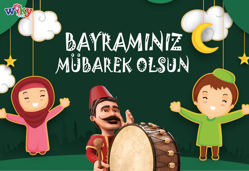Şeker Tadında Bir Bayram Geçirmeniz Dileğiyle,
Bayramınız Mübarek Olsun...
wikypet.com
 #RamazanBayramı