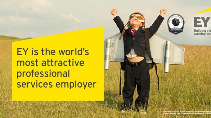 We zijn nr. 1 #werkgever in de professionele dienstverlening! #werkenbijEY eybene.smh.re/73u