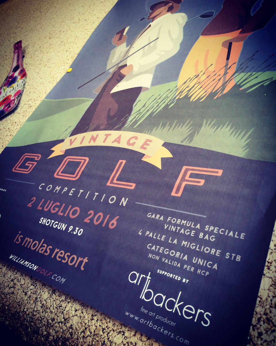 ArtBackers's tweet photo. We love art and golf... The vintage competition is on fire!! #artbackers #ismolas #golf #golfvintage @ismolasresort https://t.co/i0jrrrPAUR