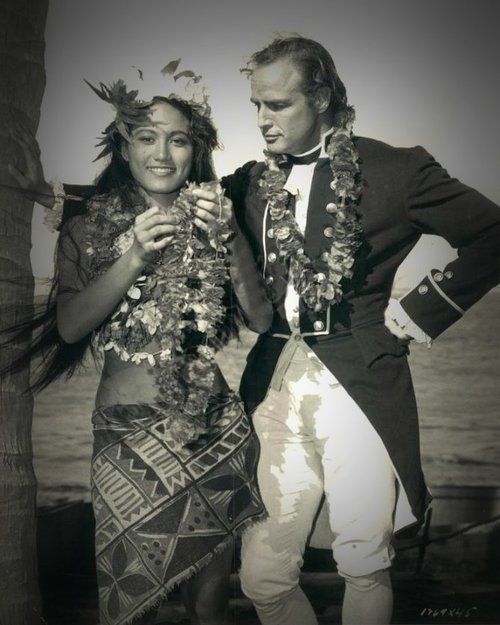 RetroCo on Twitter: "Tarita Teriipaia &amp; Marlon Brando on the set of  Mutiny on th..