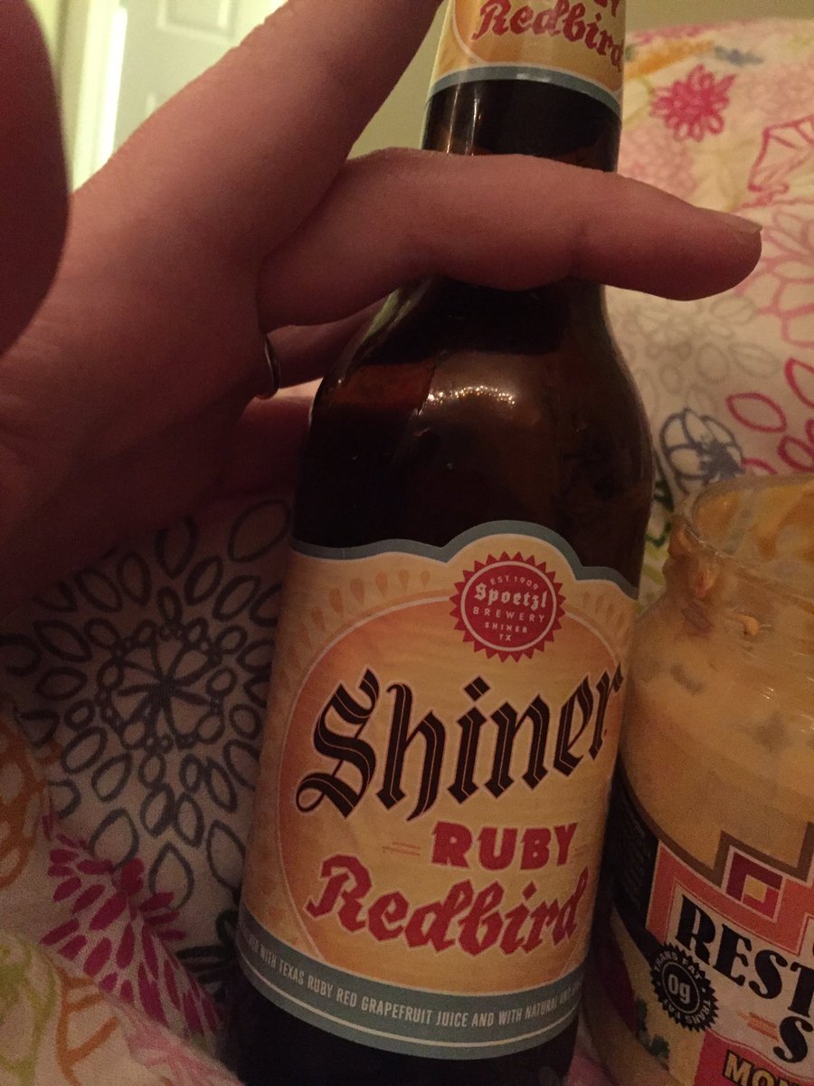 CatholicMess's tweet image. It's been a hard day's night. #shiner #treatyoself