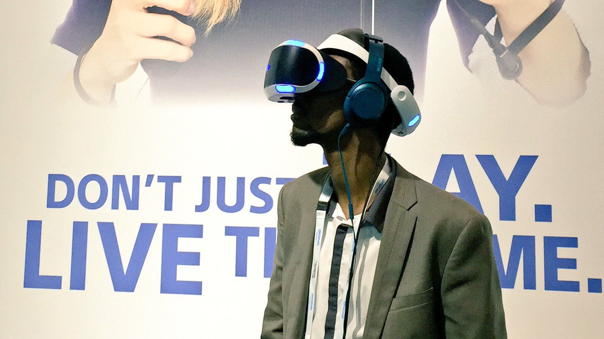 Si vous allez à #VivaTech aujourd'hui, passez nous voir pour essayer le #PlayStationVR !