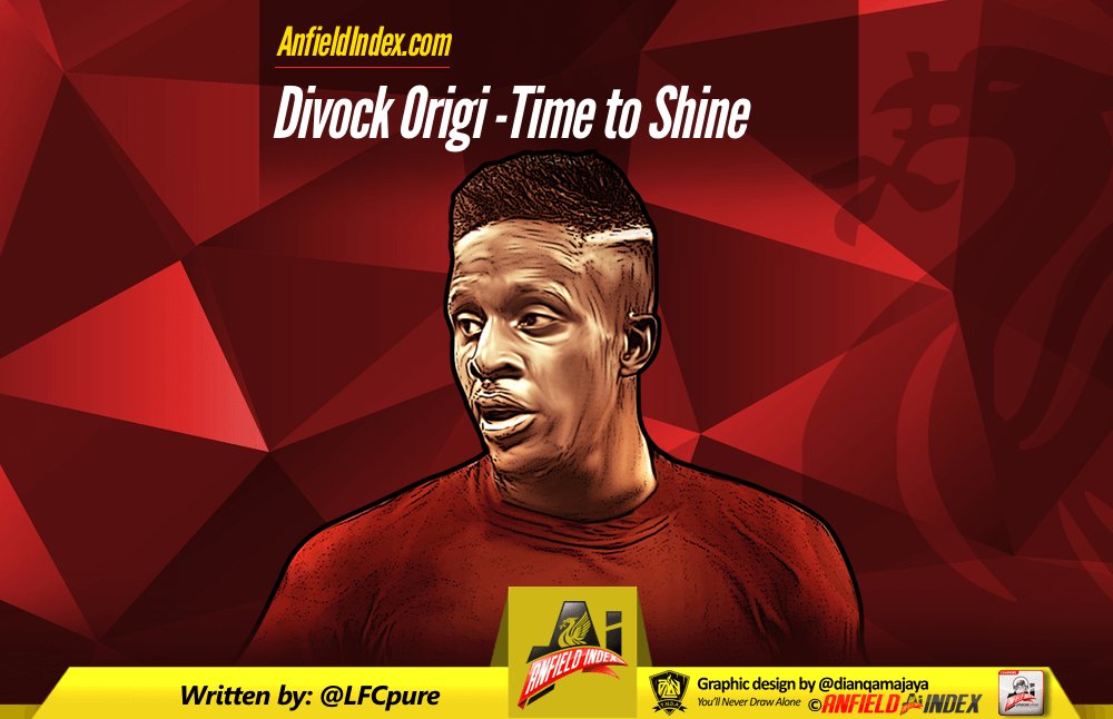 AnfieldIndex's tweet photo. Divock Origi | Time to Shine - https://t.co/gMygDgDMnD By @LFCpure https://t.co/UEgzy7Guac