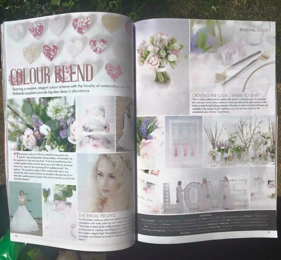 corradodesigns's tweet photo. Proud to be in Your East Midlands Wedding Magazine with fab suppliers @pollen_designs @GeorgiMabee &amp; more 💕 https://t.co/MxTmcFqu8u