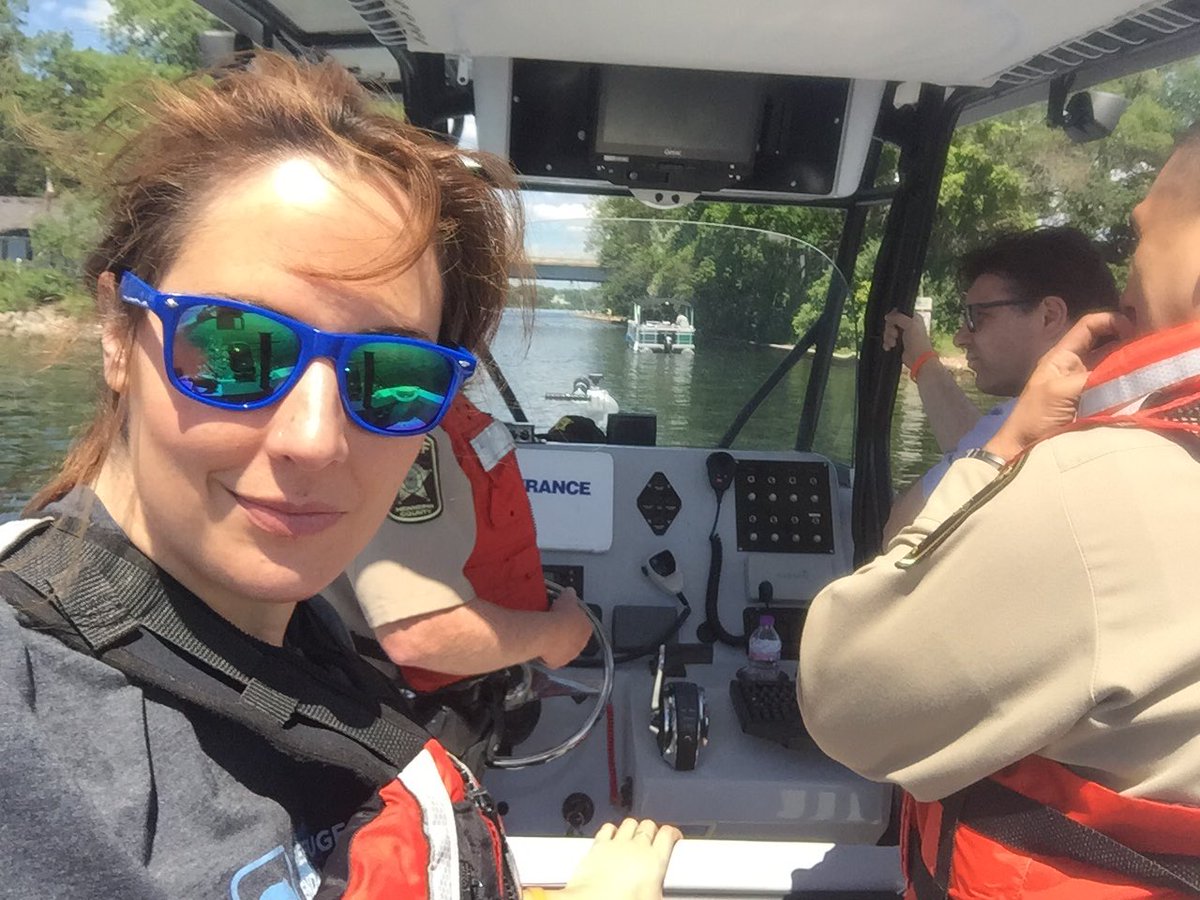 nuriaq's tweet photo. So grateful to @HennepinSheriff for the amazing ride along with the #waterpatrol #respect #sheriffs2016 #minnetonka https://t.co/zuf1ehqrDo