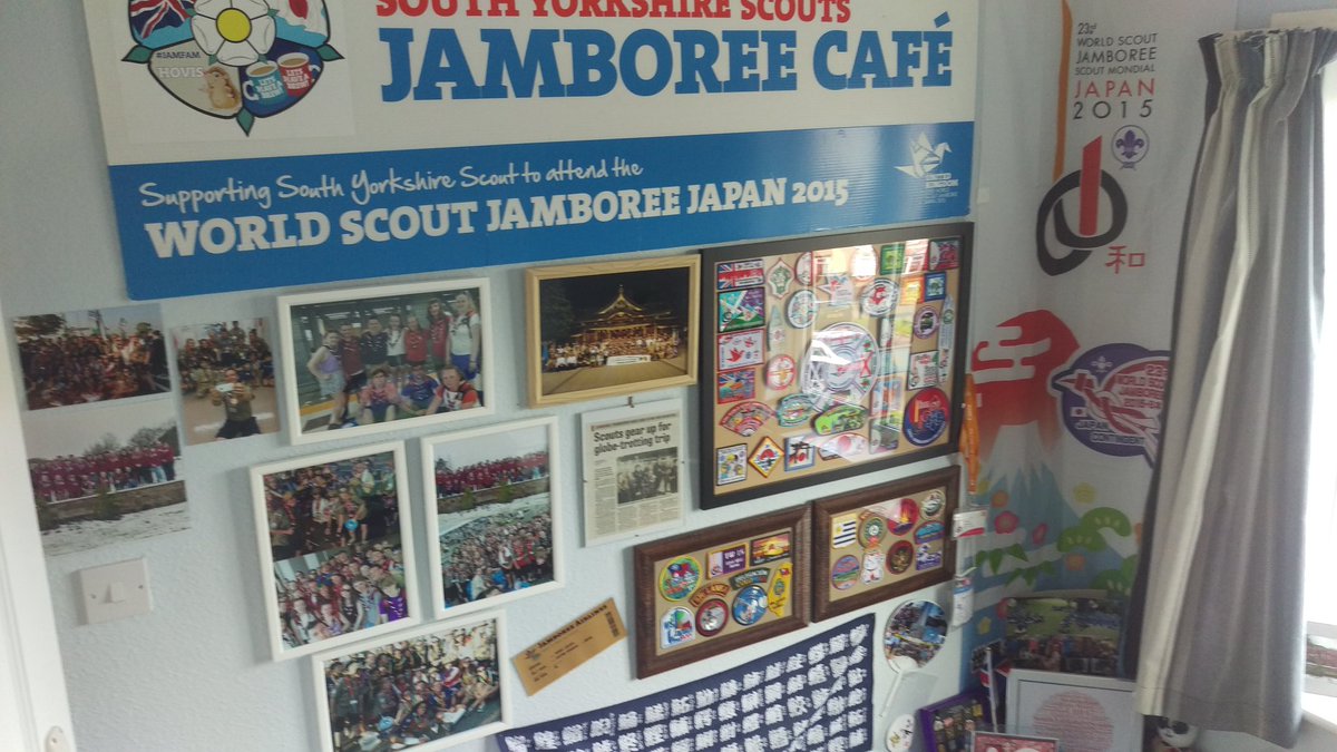 SYScoutsWSJ's tweet photo. Nearly 1 Year since #Japan2015
What have you done with your badges &amp; photos?
#DannysGreatWallOfJapan https://t.co/o54AxOpQr9
