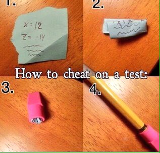 LitSchoolHacks's tweet photo. How To Cheat On A Test #SchoolSurvivalGuide #SchoolHacks https://t.co/9kjEg1nKUu