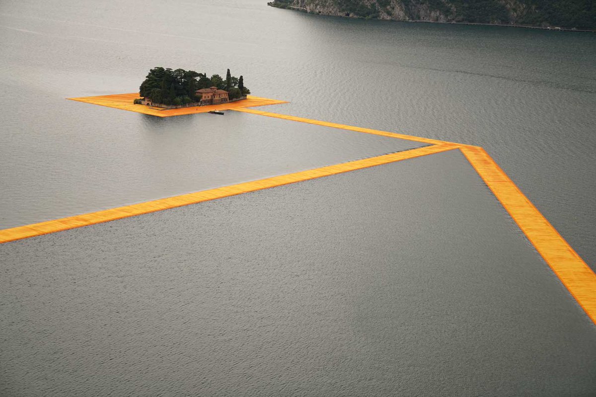 The Floating Piers tweet media