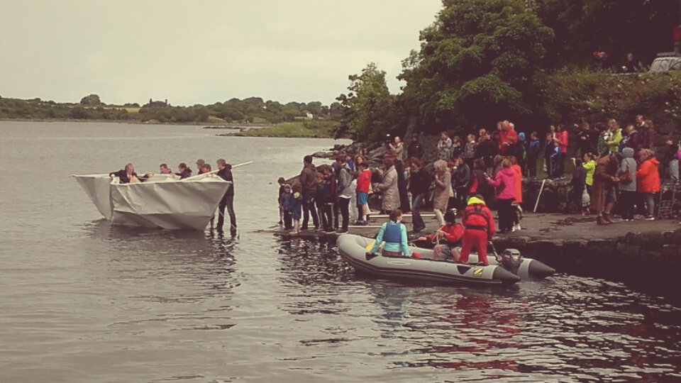 Don't miss this once in a lifetime opportunity to see your childhood dreams become a reality. 4pm Galway Harbour.