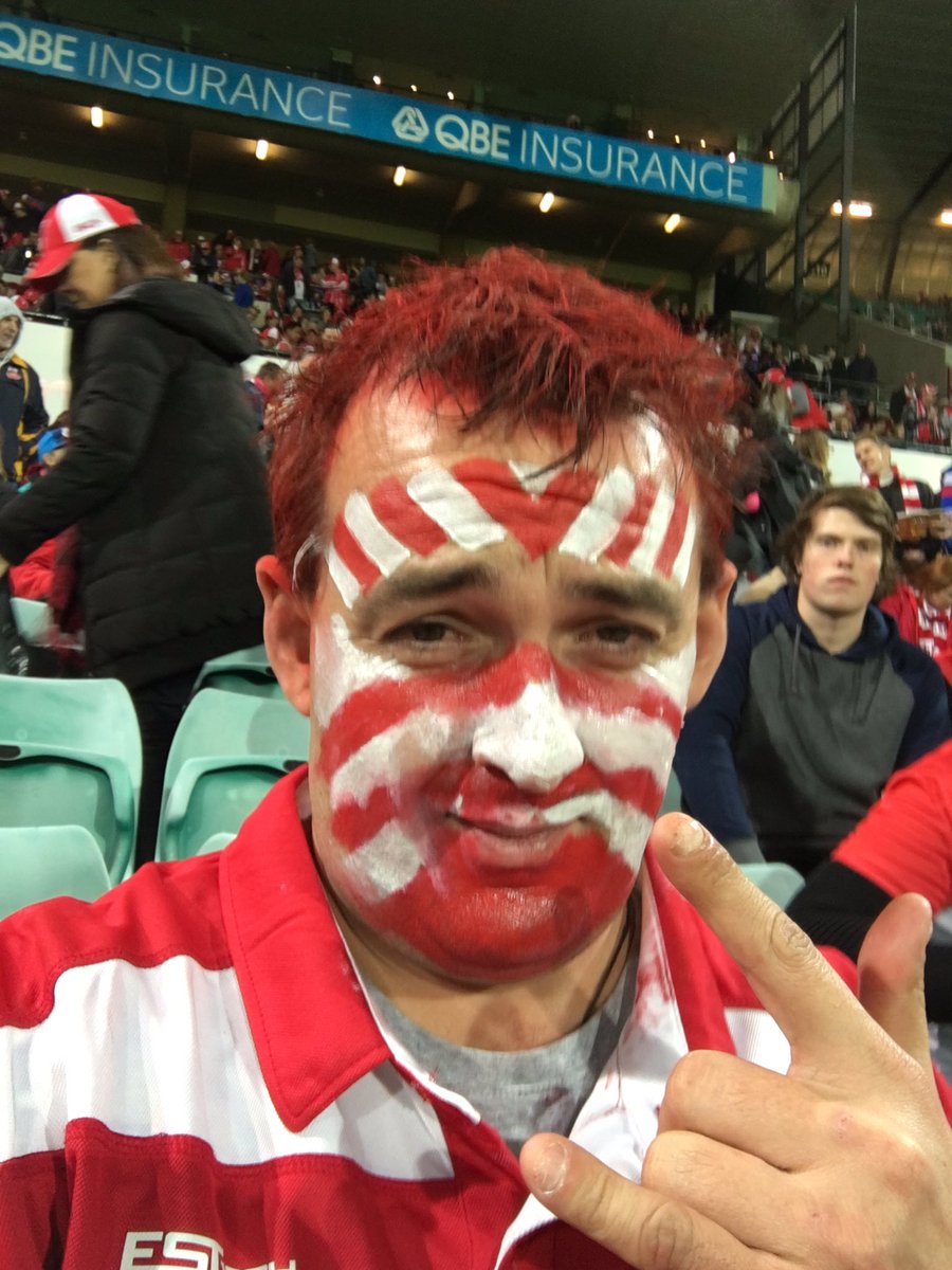 Num1ThunderFan's tweet photo. #proudlysydney #goswans @AFL umpire 17 should retire or learn what high tackles are https://t.co/EDcYytoqmN