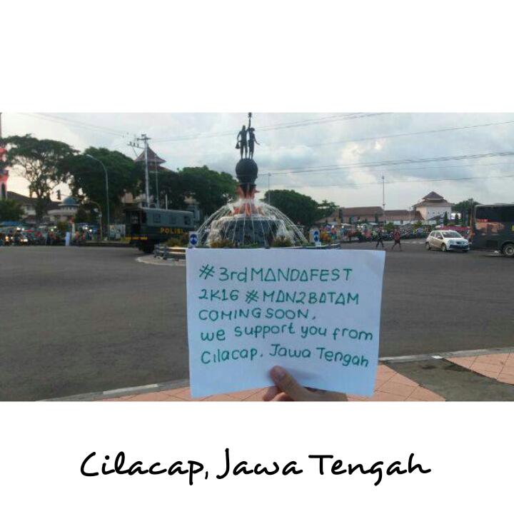 manduabtm's tweet photo. alhamdulillah 3rdmandafest dapat dukungan dari Cilacap, Jawa Tengah
#Jawatengah
#3rdmandafest
#Mandubatam https://t.co/e2cu09plXi