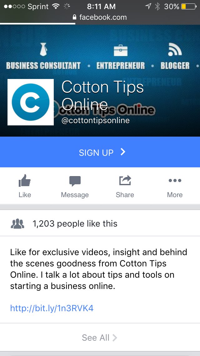 Anthonyiskey's tweet image. want to increase #traffic take advantage social media networking #facebook #cottontipsonline bit.ly/22oJt60