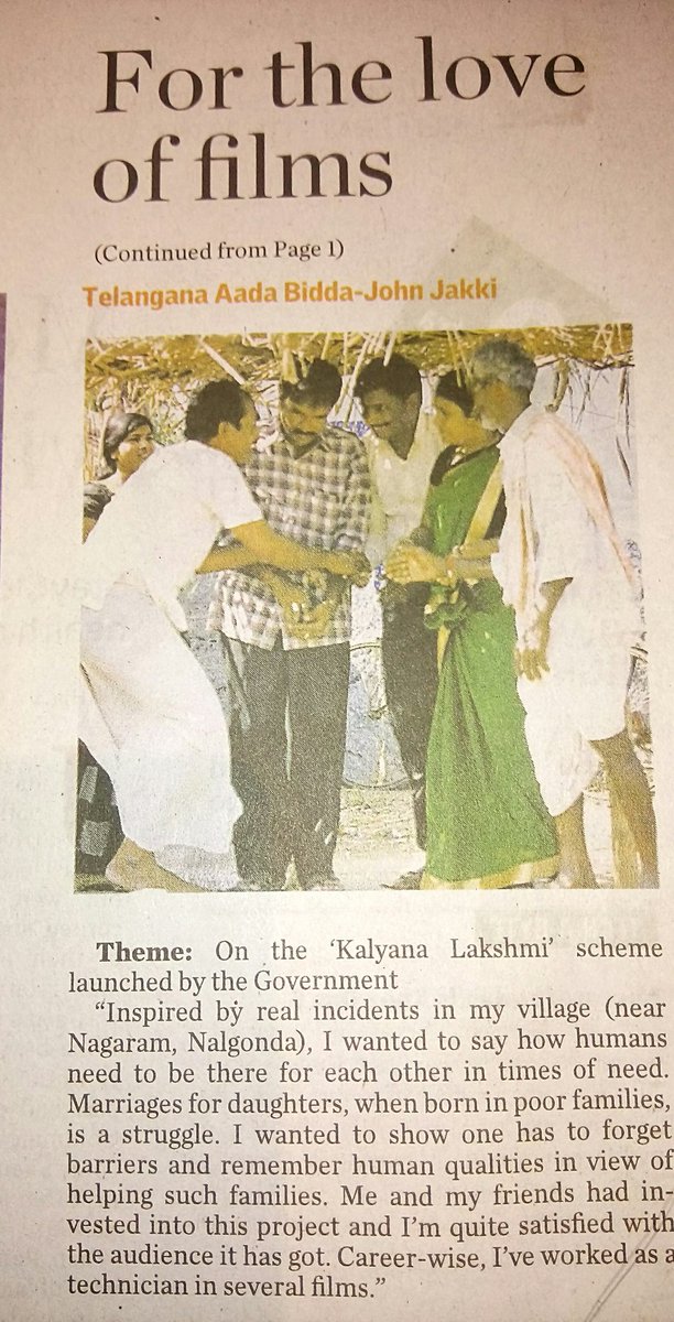 jwonnesh's tweet photo. Director by John jakki.. Kalyana lakshmi on YouTube https://t.co/g4EM4IQsTh