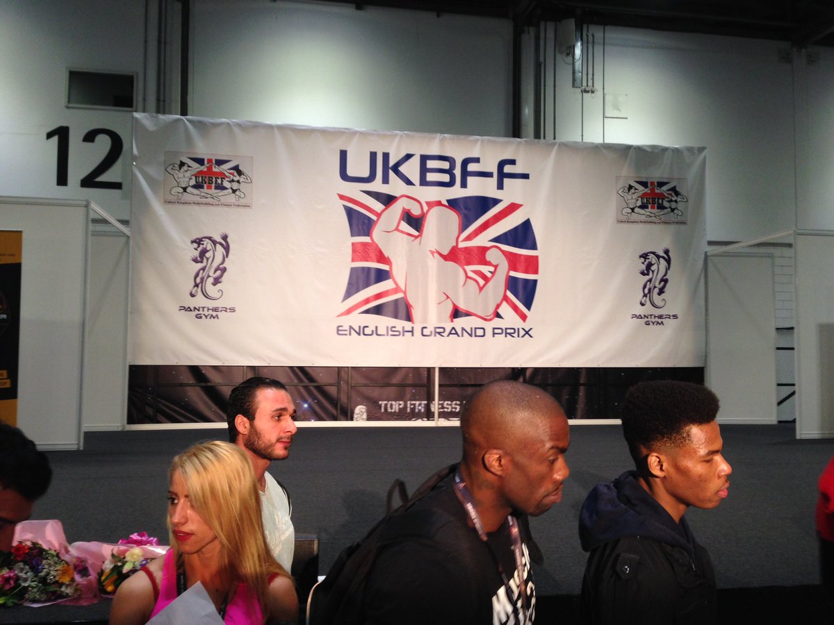 FLEXJohnPlummer's tweet photo. At ExCel for today's @UKBFFofficial English Grand Prix. Will attempt to tweet updates. https://t.co/jZuNzr9TRm