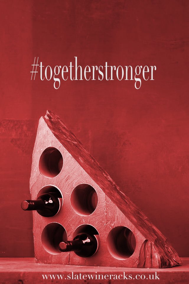 Welsh landmarks are turning red in celebration of the boyos. Here's a premium piece of #welshslate #togetherstronger