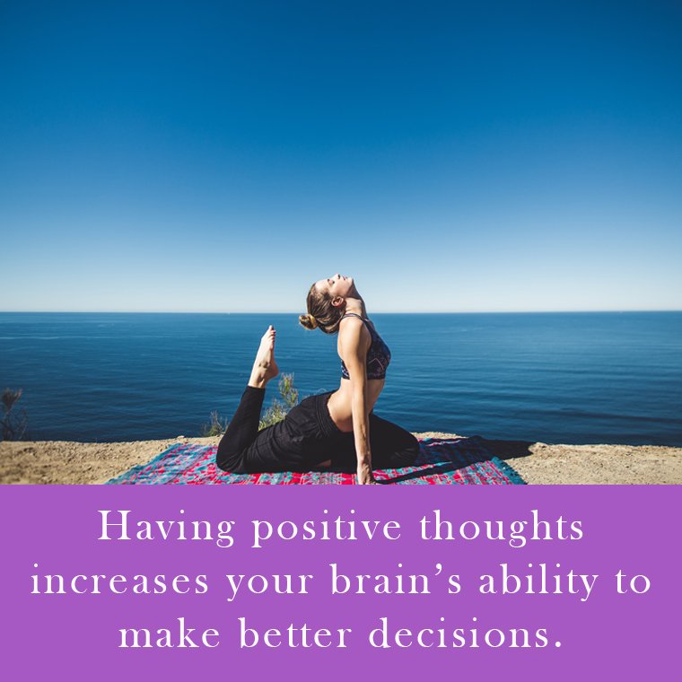 #DidYouKnow 
Having #positivethoughts increases your brain's ability to make better decisions.
#psychology #fact