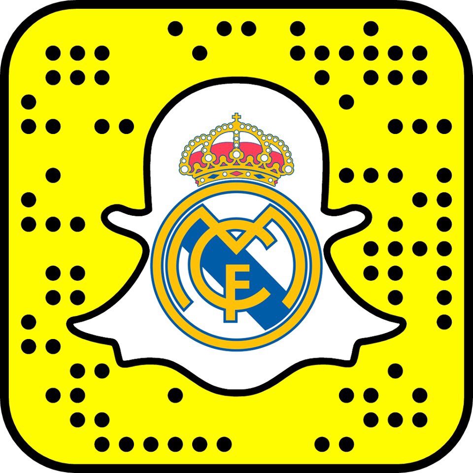 realmadriden's tweet photo. 👻 Add us on Snapchat: realmadrid. 

📱 Scan the Snapcode 👇 

⚽ #HalaMadrid https://t.co/OKLCMKKGbL