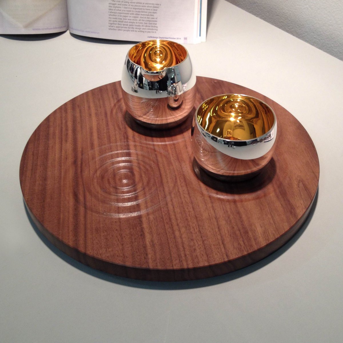 GoldsmithsCo's tweet photo. It's the last day of @NewDesigners - make sure you see #GoldsmithsFair grad @LoucindaNims today! https://t.co/2GvuRZldQ3